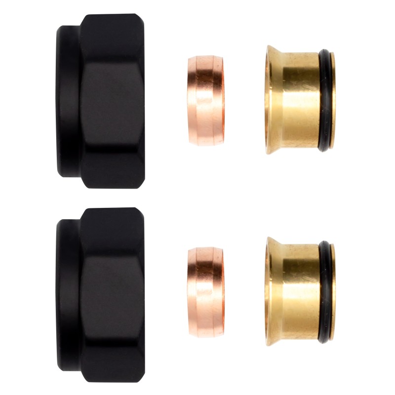 Raccord à compression noir EKx15