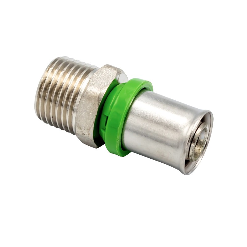 Raccord à sertir droit 26x2-3/4"M