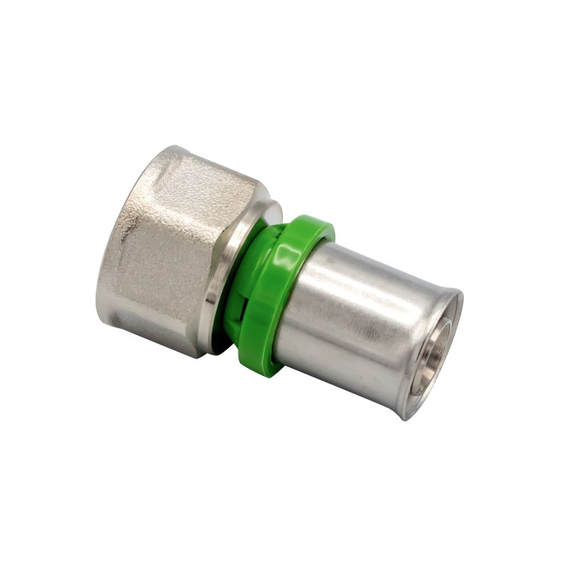 Raccord à sertir droit 26x4/4"F