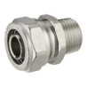 Raccord droit à compression 1/2"Mx16