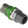 Raccord droit à sertir 26x3/4"M