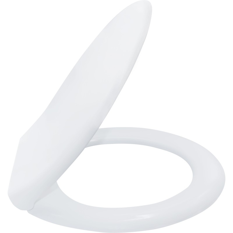 Basic siège de toilette avec charnières PVC et soft-close