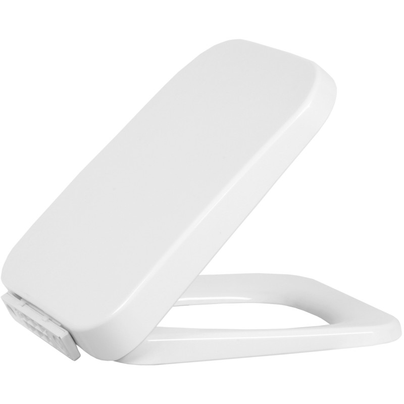 Siège de toilette en Duroplast avec charnières inox et soft-close