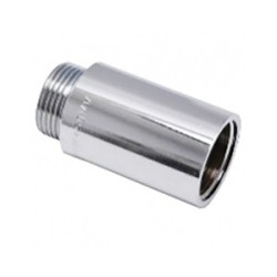 Rallonge chromé 1/2"x10 mm