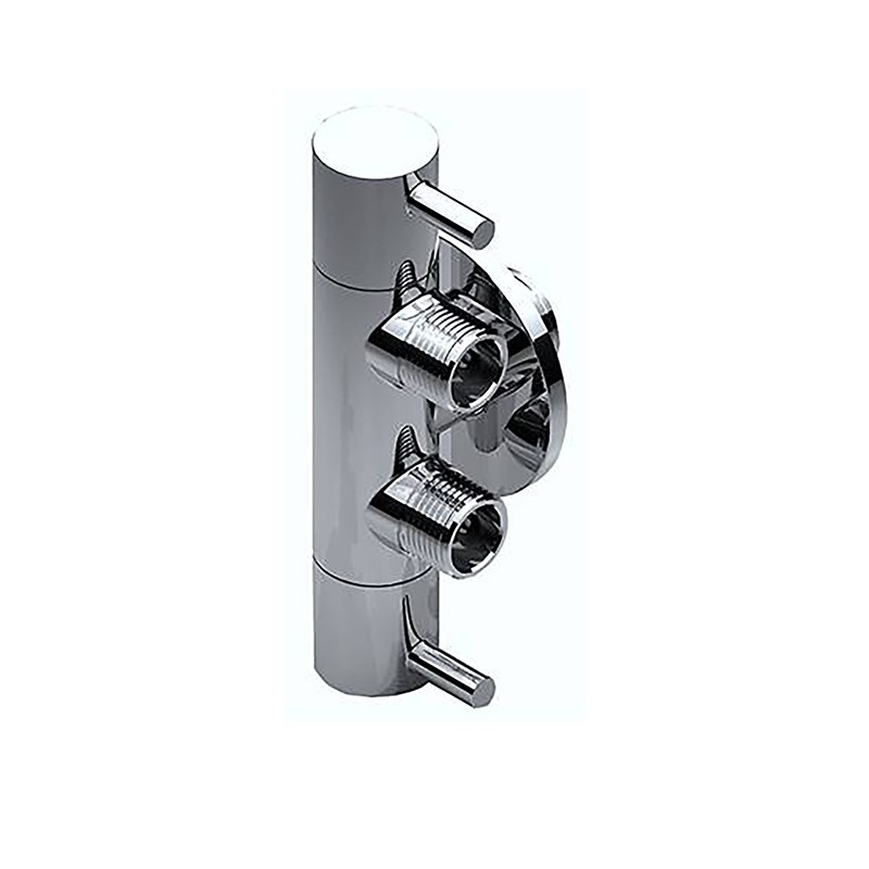 Robinet d'arrêt équerre 1/2"x3/8"x3/8"