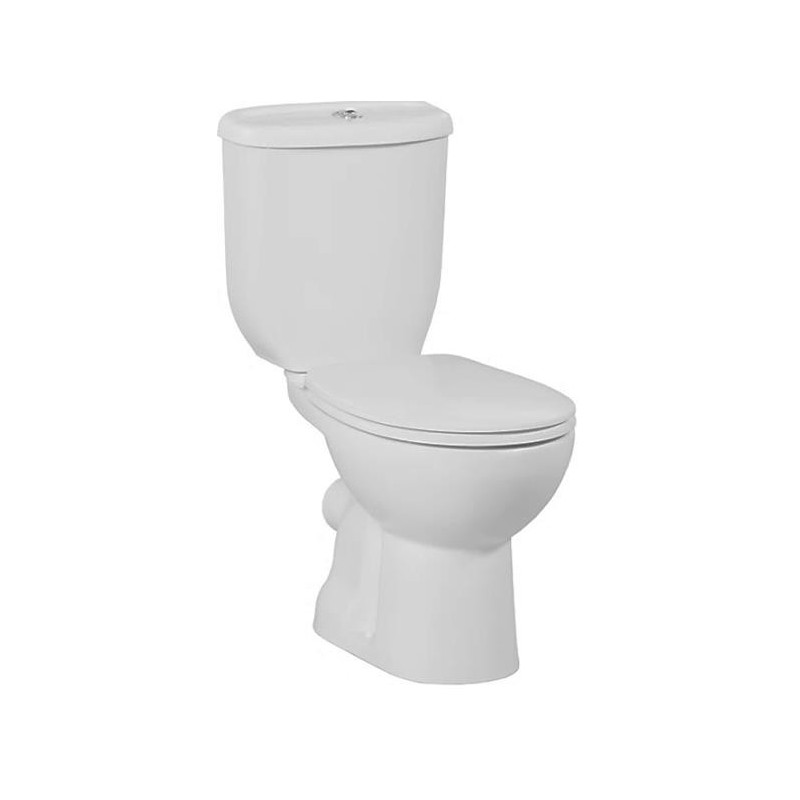 Creavit Sedef Cuvette WC à poser avec hygiène (bidet) et sortie horizontale