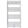 Sèche-serviette avec raccordement central chromé H1200 L600 431 w