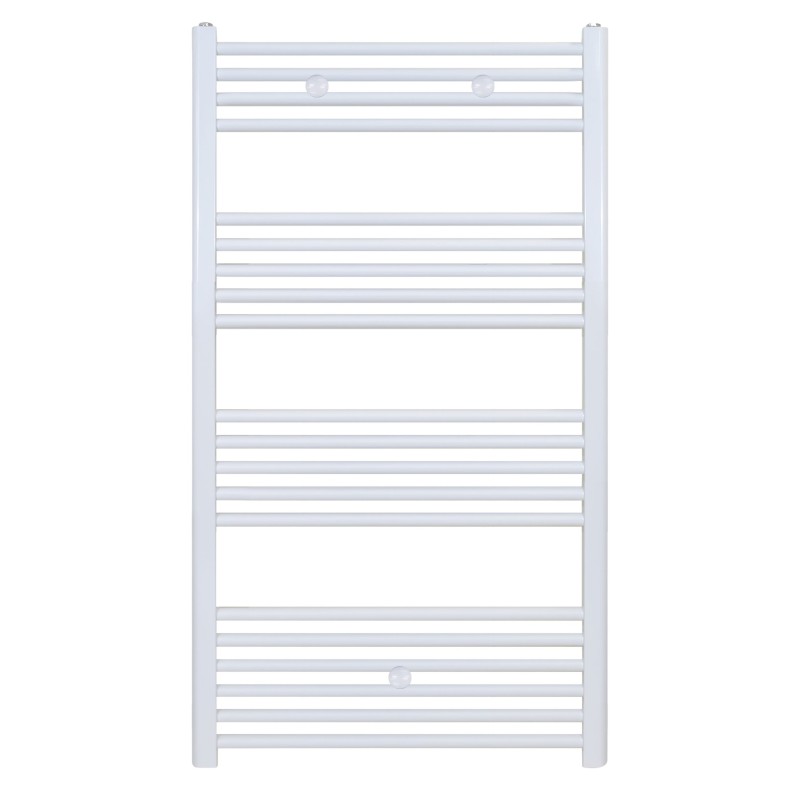 Sèche-serviette avec raccordement gauche/droit blanc H1700 L600 886 w