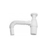 Siphon bouteille flexible avec crépine Ø40 mm
