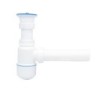 Siphon bouteille pour lavabo avec crépine Ø40 mm