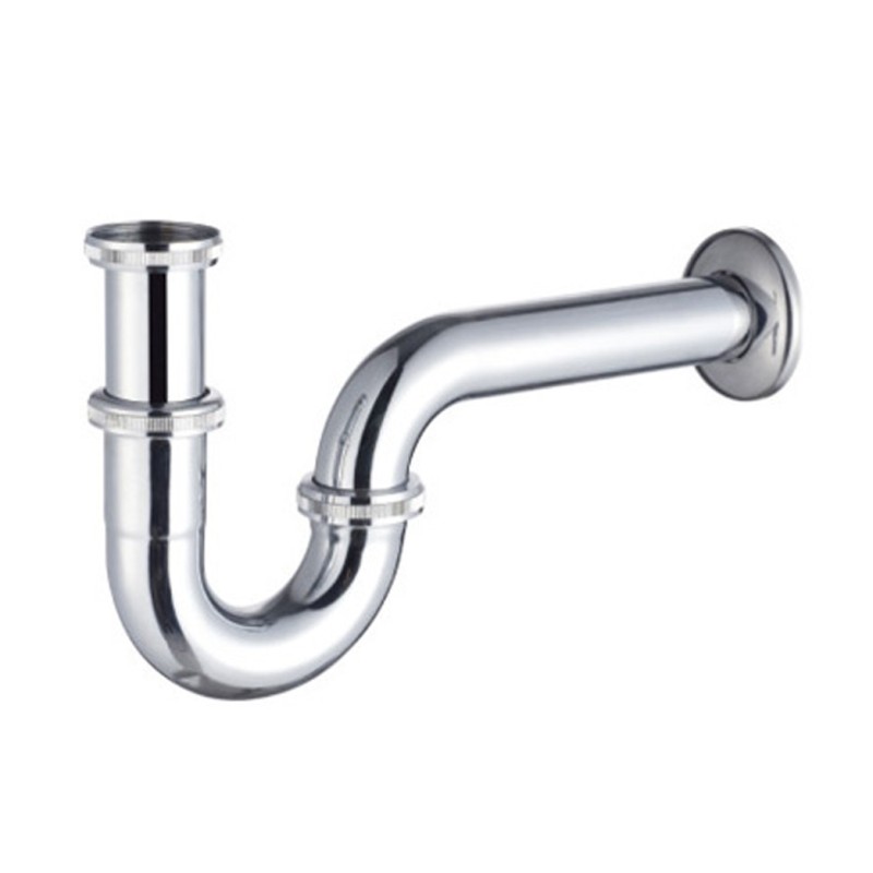 Siphon tube en laiton 5/4 - 25 cm