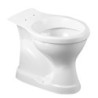 Aloni Cuvette WC à poser avec hygiène (bidet) et sortie horizontale