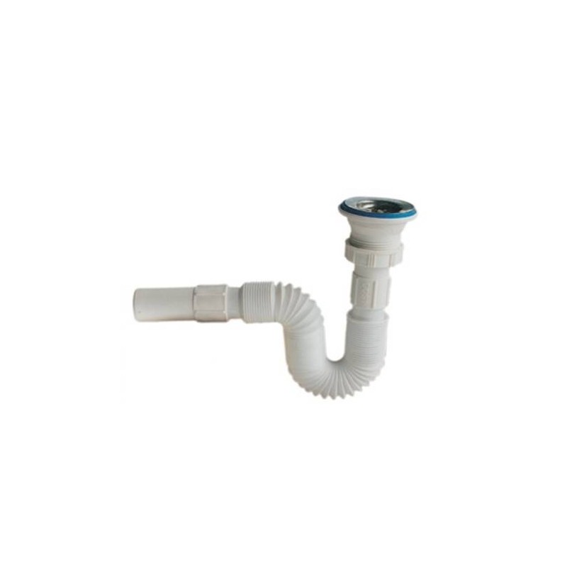 Tuyau de raccordement flexible avec crépine Ø32 mm