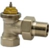 Vanne radiateur thermostatique équerré 1/2"F