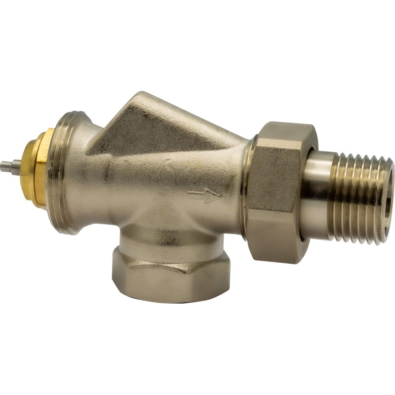 Vanne radiateur thermostatique équerre inversé 1/2"MF