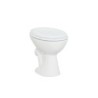 Creavit Cuvette WC à poser sans hygiène (bidet) et avec sortie horizontale