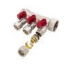 Collecteur à vanne rouge MF-1" 3x16