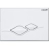 Creavit Plaque de commande coloris blanc