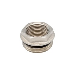 Réduction nickelée 1"M-1/2"F
