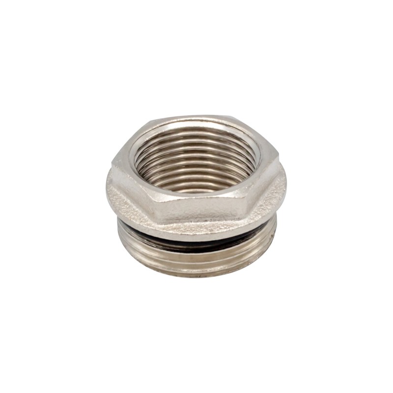 Réduction nickelée 1"M-1/2"F