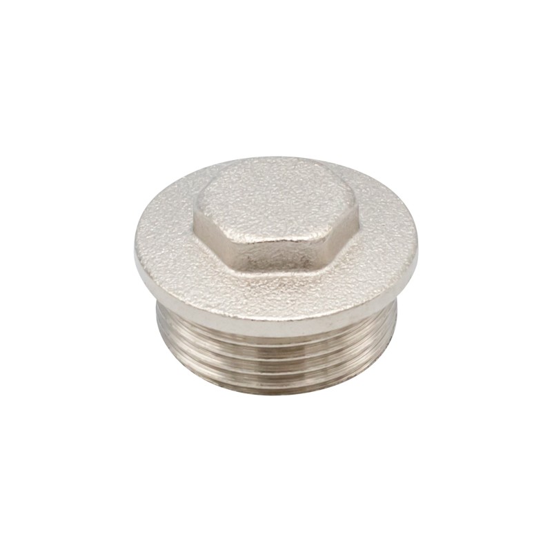 Bouchon nickelé 1"M