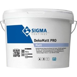 Sigma Deco mat pro blanc