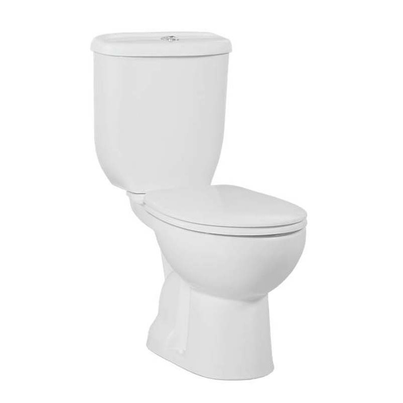 Creavit Sedef Cuvette WC à poser sans hygiène (bidet) et avec sortie-CA