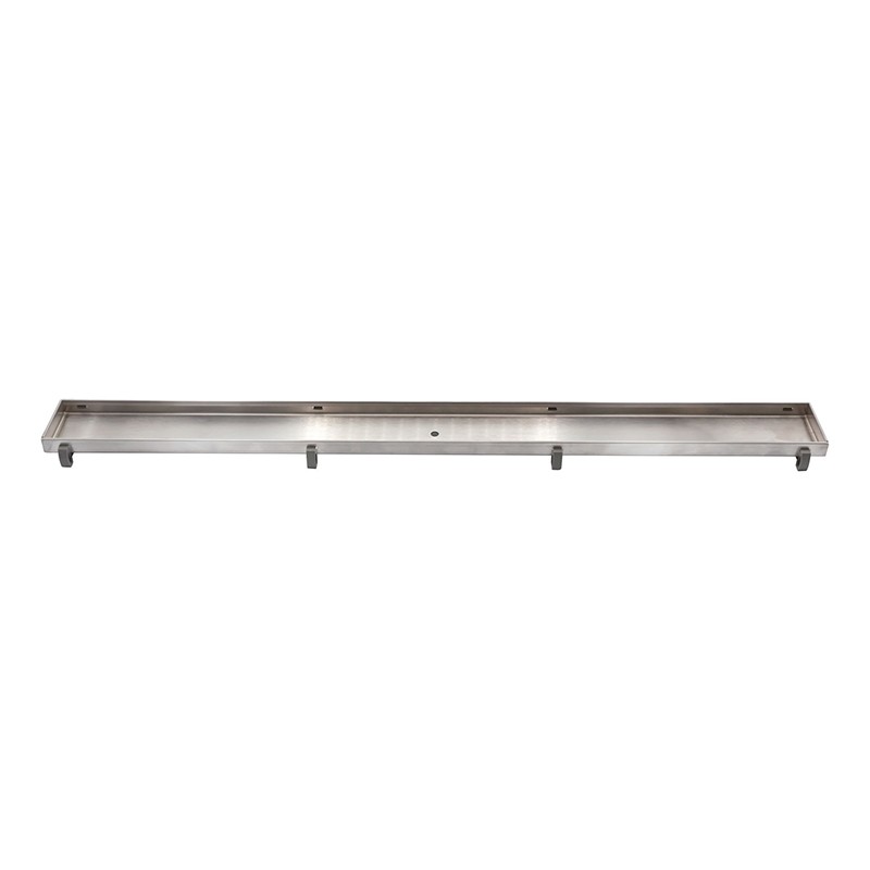 Aloni grille de carrelage en inox pour caniveau de douche 70 cm