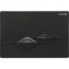 Creavit Plaque de commande coloris noir mat