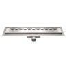Aloni caniveau de douche complet en inox 70 cm