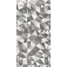 Carrelage Tokyo décor coloris gris poli 60x120 cm