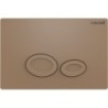 Creavit Plaque de commande coloris cappucino mat