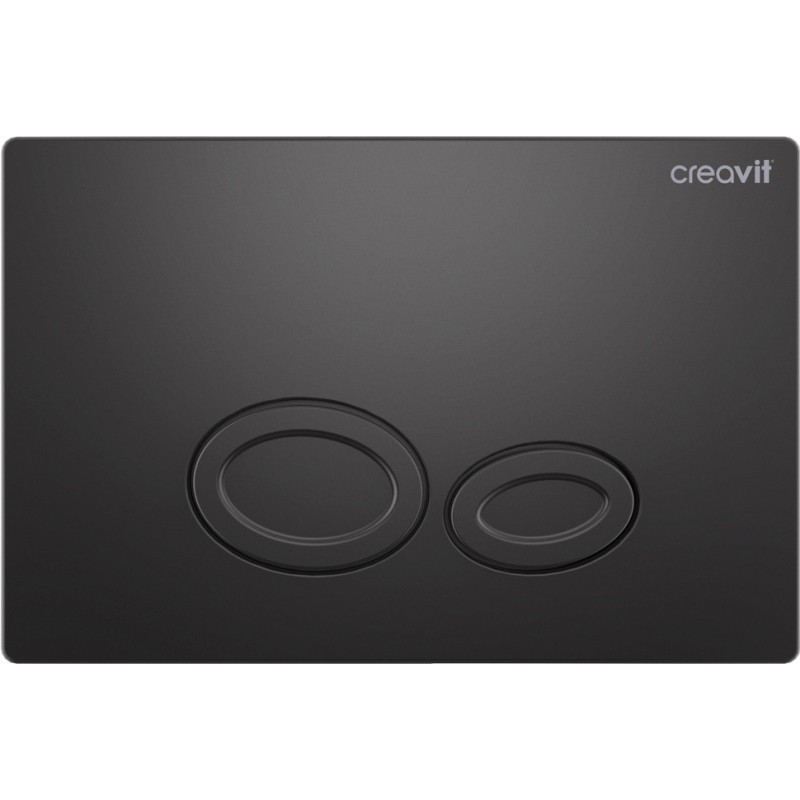 Creavit Plaque de commande coloris anthracite mat