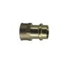 Raccord droit à sertir gaz 1/2"Fx15