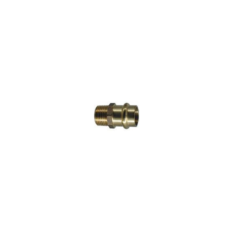 Raccord à sertir eau 3/4"Mx22