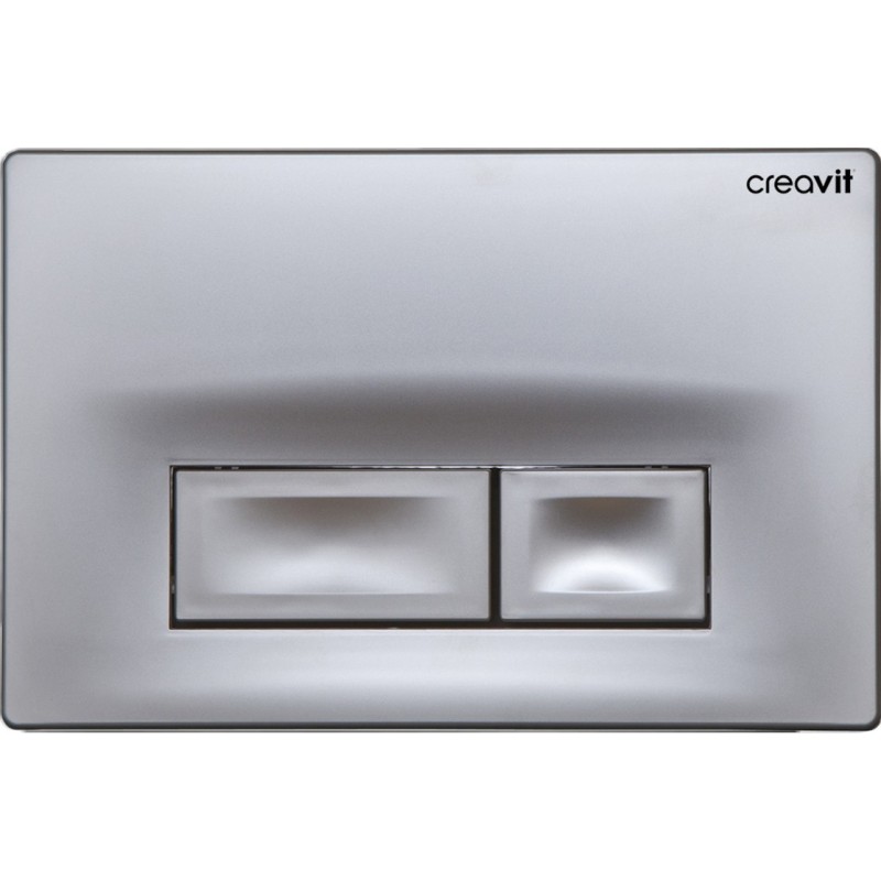 Creavit Plaque de commande coloris gris mat