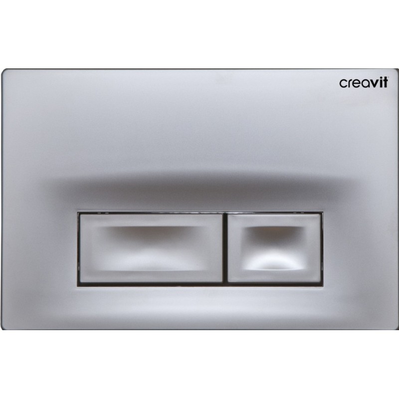 Creavit Plaque de commande coloris gris mat
