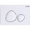 Creavit Plaque de commande coloris blanc