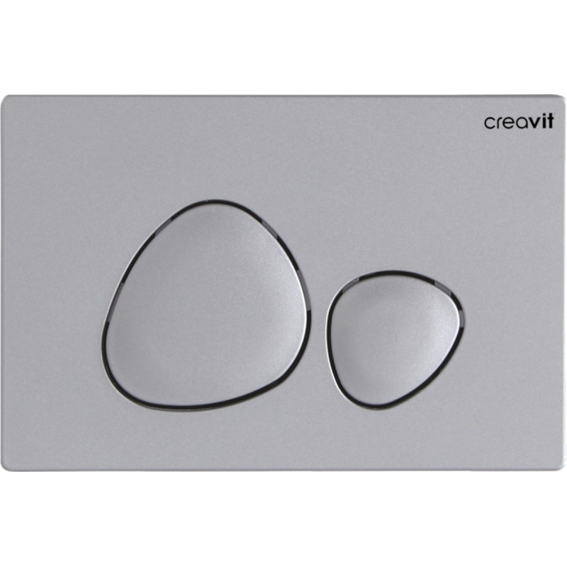 Creavit Plaque de commande coloris gris mat