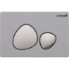 Creavit Plaque de commande coloris gris mat