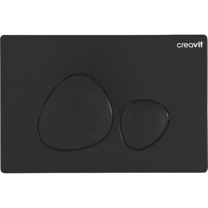 Creavit Plaque de commande coloris noir