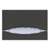 Bocchi Plaque de commande en verre coloris anthracite