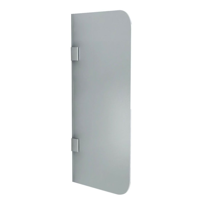 Aloni Séparation d'urinoir en verre non transparent voilé 900x400x8 mm