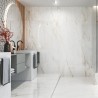 Carrelage Victoria Gold coloris blanc poli 120x280 cm