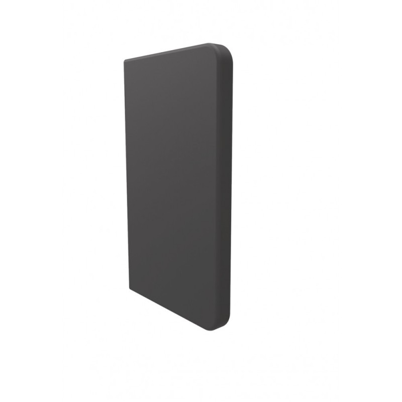 Bocchi Séparation d'urinoir coloris anthracite mat