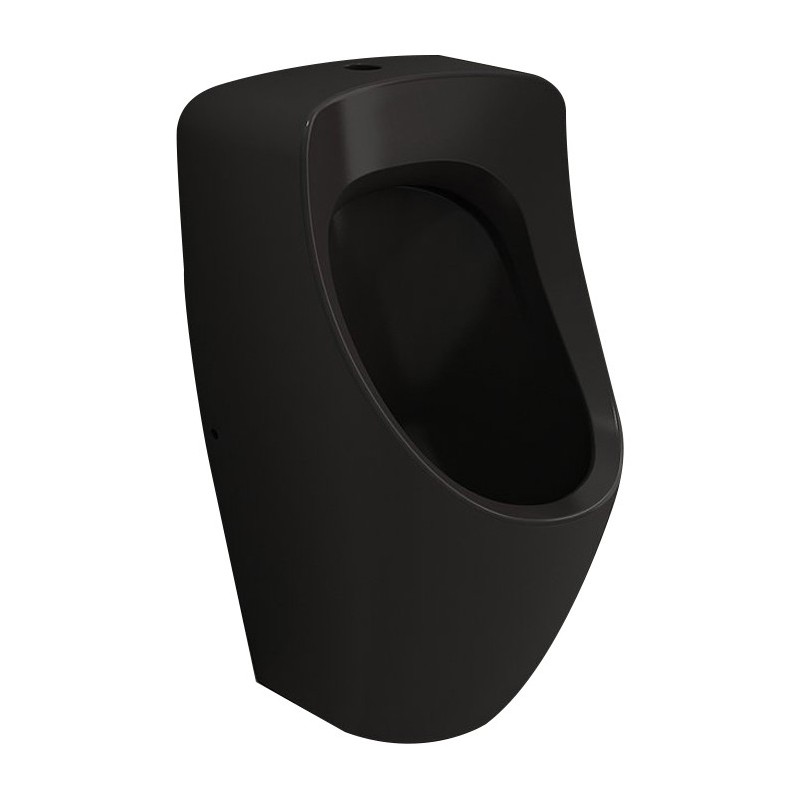 Bocchi Urinoir avec connexion supérieure coloris noir mat