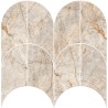 Mailles décoratives Tamesis écailles coloris beige 29x30 cm