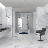 Carrelage Statuario coloris blanc mat 80x80 cm