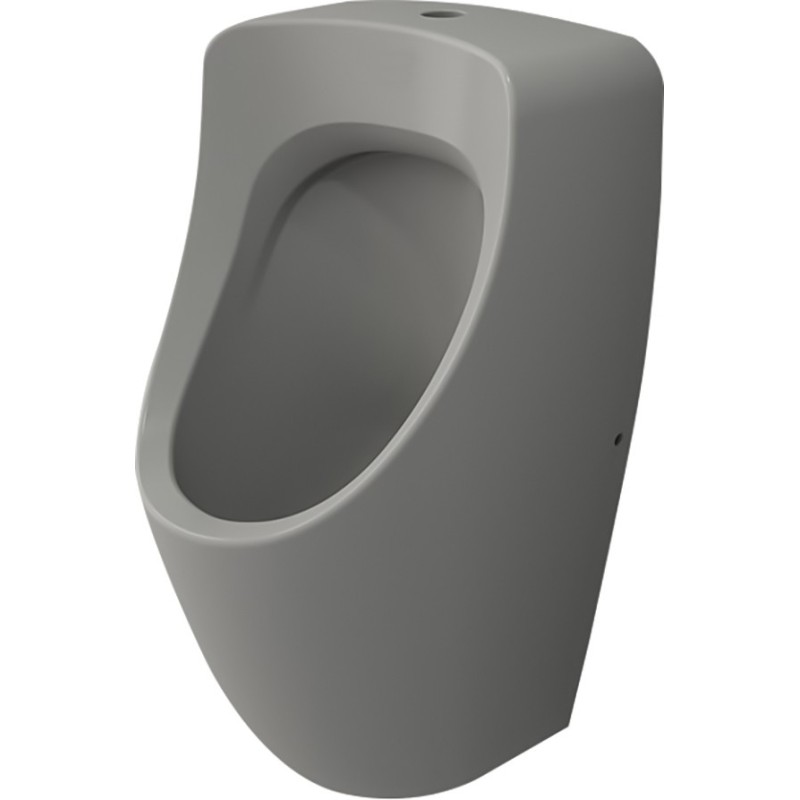 Bocchi Urinoir avec connexion en arrière coloris gris mat