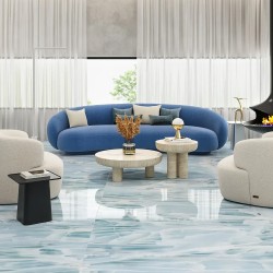 Carrelage Zero poli 120x120 cm